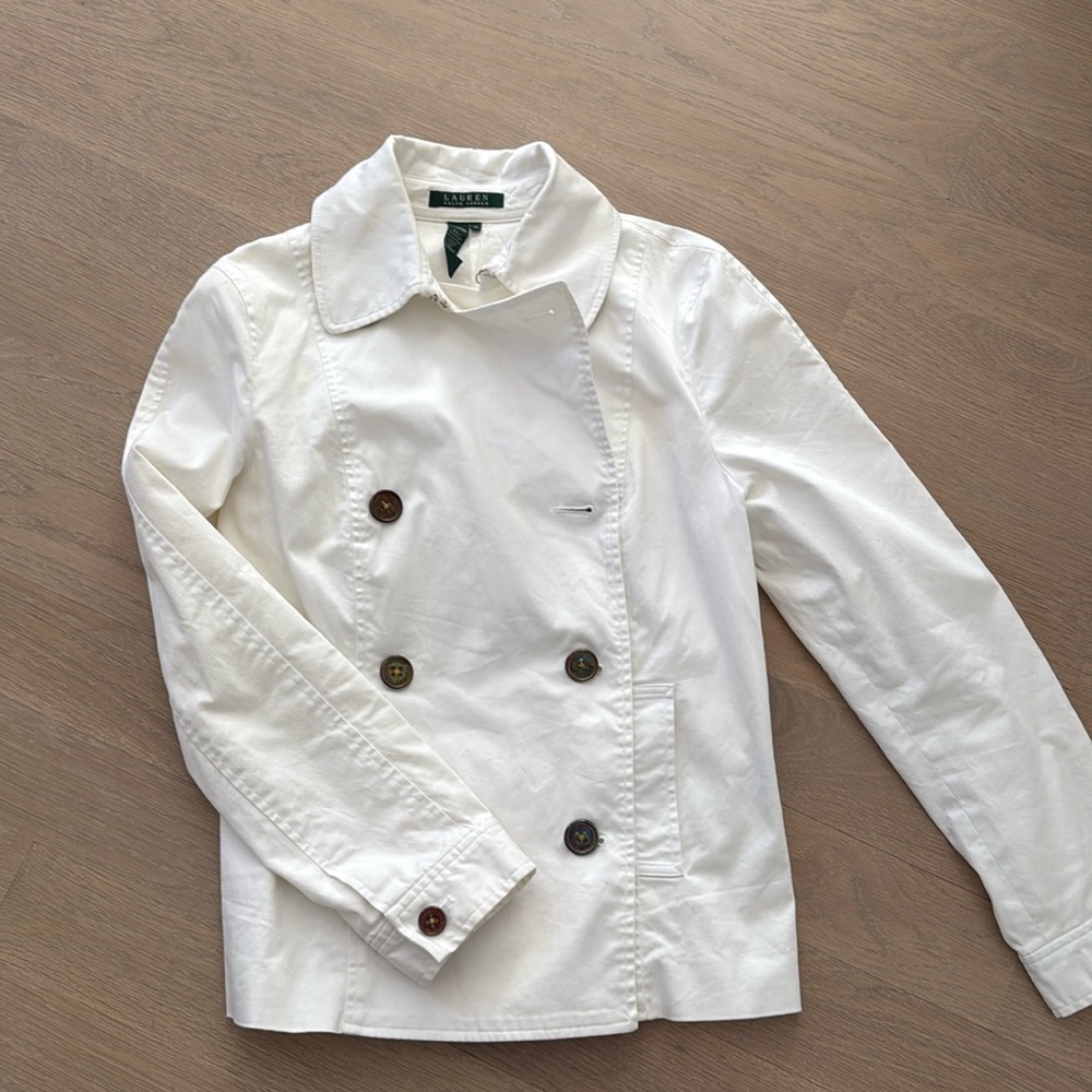 Lauren Double Breasted Waist length Peacoat